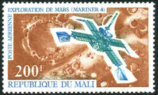 Маринер-4 над Марсом
