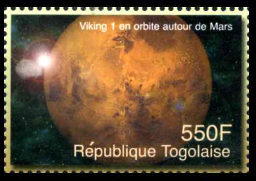 Марс с орбиты Викинга